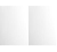 Vaessen Creative Florence Cartulina, blanco liso, 216 gramos, A4, 10 hojas, para álbumes de recortes, tarjetas, troquelado y otras manualidades de papel (Paquete de 2)