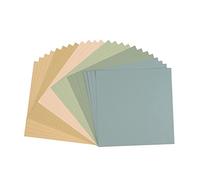 Vaessen Creative Florence - Lote de 24 tarjetas de papel para manualidades (216 g/m², 30,5 x 30,5 cm, 24 unidades), colores surtidos