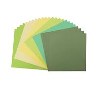 Florence Vaessen Creative Scrapbook Paper Cardstock, Paper, Green, 12 x 12-Inch, 24 Sheets