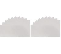 Vaessen Creative Gris 1mm-A4-10 Plancha de Carton para Manualidades-Scrapbooking Materiales para Encuadernar y Paspartú, A4 (Paquete de 2)