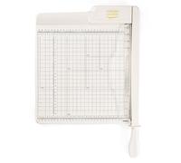 Vaessen Creative Guillotina de Papel 30 cm Blanco Roto-Cortadora para Vinilo, Carton y Cartulina A4, A5 y A6-Cizalla para Bricolaje, Scrapbooking, Journaling, Tarjetas y Manualidades, 30cm