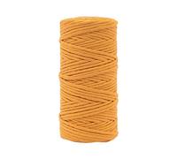 Vaessen Creative Hilo de Macramé 100% Jaune Ocre 3mm x 100m