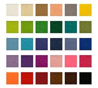 Vaessen Creative Hojas de Fieltro A5, Fieltro, Multicolor, 16x3x21 cm, 30 Unidades