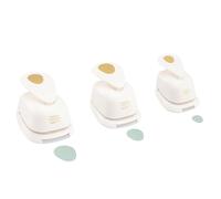 Vaessen Creative Juego de 3 troqueles con diseño de huevos, hasta 250 g/m², para manualidades, papel y scrapbooking