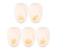 Vaessen Creative Juego de 5 troqueles con diseño de otoño, con cinco hojas diferentes, 2,5 cm, hasta 250 g/m², para manualidades, papel y scrapbooking