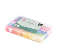 Vaessen Creative Juego de Cuentas para Planchar de 5 mm-12.000 Uds en 36 Colores-para Manualidades, Decoraciones, DIY, Bisutería y Bricolaje, Varios
