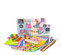 Vaessen Creative Kit, 500 Artículos Manualidades, CREA Obras de Arte en 3D, Juego de Artes para Niños, Decoración del Hogar y más