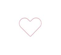 Vaessen Creative Metal en Forma de Corazón, Rosa Claro, 15 cm x 3 mm, para Manualidades, Aro Atrapasueños, Anillo de Guirnalda para Tapiz de Macramé, Ganchillo y Decoraciones Nupciales, 15 cm
