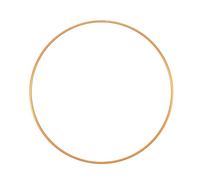 Vaessen Creative, Dorado, Metal para Manualidades, 25 cm x 3 mm, Aro Atrapasueños, Anillo de Guirnalda para Tapiz de Macramé, Ganchillo, Bohemia, Decoraciones Nupciales, 1 pieza