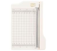 Vaessen Creative Mini Guillotina Trim Easy, 4 x 6 Pulgadas, Cortadora para Cortar Papel, Cartulina, Goma Eva, Fieltro, Hojas de Corcho y Otros Materiales de Manualidades, Blanco, 10 x 15 cm