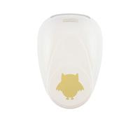 Vaessen Creative Troquel con diseño de búho - 3,5 x 3,6 cm - para manualidades, papel de barro o decoupage