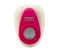 Vaessen Creative Perforadora con diseño de círculo, diámetro de 5,8 cm, para manualidades, papel de arcilla, papel de scrapbooking o papel de decoupage