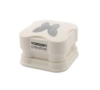 Vaessen Creative Perforadora Magnética - Mariposa 2,3 x 3,4 cm - Troqueladora para Manualidades con Papel, Scrapbooking y DIY