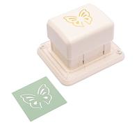 Vaessen Creative Perforadora Magnético, Diseño de Mariposa, Efecto 3D, Para Proyectos DIY, Scrapbooking, Creación de Tarjetas y Más