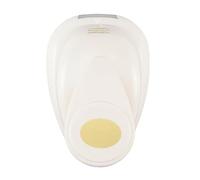 Vaessen Creative Perforadora Ovalada, 5 cm, 1 Unidad, Jumbo Grande, hasta 160g, para Manualidades y Scrapbooking, Blanco y Rosa, XL