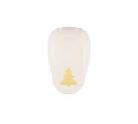 Vaessen Creative Perforadora con diseño de árboles, árboles de Navidad, 4,3 x 4,5 cm, para papel de manualidades, papel de arcilla, papel de scrapbooking o papel de decoupage
