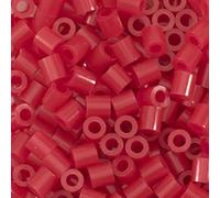 Vaessen Creative Perlas Fusibles, Rojo Oscuro, Set de 1100 Piezas para Manualidades DIY para Niños, Creación de Joyas, Decoraciones Hechas en Casa y Otras Ideas de Manualidades