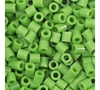 Vaessen Creative Perlas Fusibles, Verde Claro, Set de 1100 Piezas DIY para Niños, Creación de Joyas, Decoraciones Hechas en Casa y Otras Ideas de Manualidades, 5mm