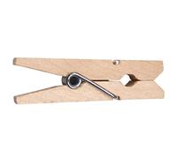 Vaessen Creative Pinza De Madera, Natural, Regular