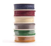 Vaessen Creative Set 3mmx2m Navidad Organza Lint 6 Kleuren 3 mmx2m Kerst, Varios Colores