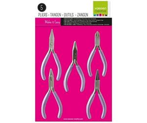 Vaessen Creative Set of 5 Pliers