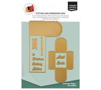 Vaessen Creative Troqueles de Corte y Embossing 10uds - Caja de Buzón 3D