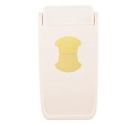 Vaessen CreativeResistentes Maxi, Tail-Tab, Fuerte Perforadora para Papel, Corcho, Goma Eva, Plástico Mágico y Otros Suministros de Manualidades, Tamaño Recortado 3,75 x 3,75 cm