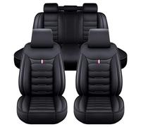 VAEVEN Fundas Asientos Coche para Nissan Terrano (I, II) (1987-2003), Juego de Fundas de Asientos, Funda de Asiento de Coche, Fundas de Asiento para Coche, Interior Accesorios,A Black