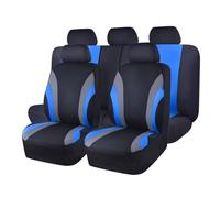 VAEVEN Fundas para Asientos de Coche para KIA Stinger Borrego Amanti Rondo, Juego Completo de Fundas para Asientos, Fundas Universales para Asientos de Coche, Accesorios de Interior,C Black Blue