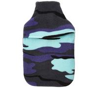 Vagabond Bags - Botella de agua caliente con funda y funda para 2 litros, color azul