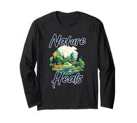 Vagar Wild Hearts Adventure Explorar Roam Free Spirit Manga Larga