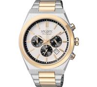 Vagary Timeless Men's Chronograph Watch in Steel and Gold IV4-934-11, Steel Case and Bracelet