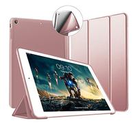 VAGHVEO Funda para iPad Mini 1/2 / 3 7,9 Pulgadas, Ligera Función de Soporte Protectora Suave TPU Carcasa [Auto-Sueño/Estela] Smart Cover para Apple iPad Mini, iPad Mini 2, iPad Mini 3, Oro Rosa