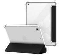 VAGHVEO Funda para iPad Mini 4 / iPad Mini 5 7.9 Pulgadas, Ultra Delgada Flexible Función de Soporte Protectora Plegable Cubierta Transparente TPU, Resistente a Impactos Suave Carcasa Cover, Negro