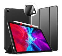 VAGHVEO Funda para iPad Pro 11 Pulgadas 2022/2021/2020/2018 Modelo, Delgada Carcasa con Auto-Sueño/Estela, Flexible de Goma Smart Cover para Apple iPad Pro 11 4ª/3ª/2ª/1ª Tableta, Negro