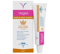 Vagisil Crema Calmante de Avena para Zona Íntima Mujer, Ayuda a Aliviar y Prevenir el Picor Íntimo, Ardor e Irritación, con Avena Natural, 30 g