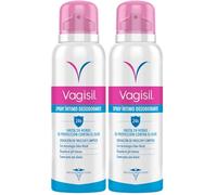 Vagisil Desodorante Íntimo Femenino En Spray, Uso Diario Sin Alcohol, 24Hrs De Protección Contra El Olor, 125 ml (Paquete de 2)