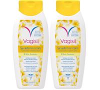 Vagisil Esencias Delicadas Higiene Íntima Jazmín Blanco, 250 ml (Paquete de 2)