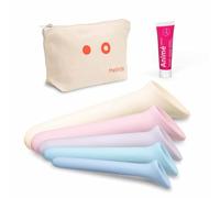 Vagiwell Dilatadores premium, 5 dilatadores de silicona tamaños 1-5