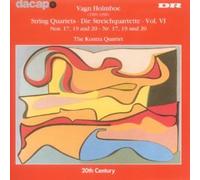 Vagn Holmboe - String Quartets Vol.6 By The Kontra Quartet (2001-02-26)