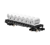 Vagón de Tren Modelo Ornamentación Miniatura Remolque Ferrocarril Coleccionable Detallada Adecuado para Oficina Estudio Y Hogar, Style a