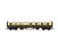 Vagones Hornby R40468 GWR Collet, vagones de Pasillo compuestos RH 6522