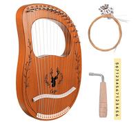 Vaguelly 1 Juego 16 Lira Ukelele Hawaiano Instrumento De Voz Marimba Kalimba 21 Ukelele De Concierto Soprano Arpa Piano De Pulgar Llaves Inglesas Zampoña Piso Guitarra Portátil Madera