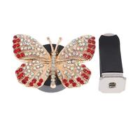 Vaguelly 1 juego Clip Difusor de Aroma para Auto con Rhinestones Ambientador de Aire y Decorativo para Interior de Vehículo Accesorio Multiusos Elegante y Resistente