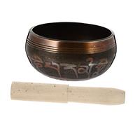 Vaguelly 1 Juego Cuenco con sonido de Cuenco con sonido de cuencos cantores cuenco hecho a mano kit de cuencos de yoga cuenco con cobre