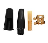 Vaguelly 1 Juego de Boquilla de Saxofón Alto Kit de Boquilla Cabeza de Saxofón Alto E Plana