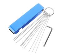 Vaguelly 1 Juego Herramientas de Limpieza de Carburadores de para Motocicletas Kit Completo con Agujas y Accesorios para de Carburadores