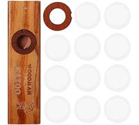 Vaguelly 1 Juego Kazoo Instrumentos Musicales Infantiles Guitarra Niño Juguetes Niño Instrumentos Musicales Adultos Compañero De Instrumentos Regalo De Mirlitón Madera Y Cine Portátil