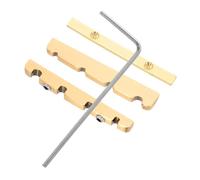Vaguelly 1 Juego Kit de Reemplazo de Tuerca Cuerdas Ajustable de Latón Accesorios de de Guitarra Eléctrica Optimización de Rendimiento para Eléctrico