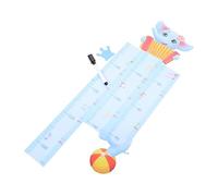 Vaguelly 1 Juego Pegatina De Pared Pegatina De Diseño De Animales De Dibujos Animados Regla De Crecimiento De La Pared Orejas De Elfo De Polivinilo Apliques Bebé Cuarto De Los Niños